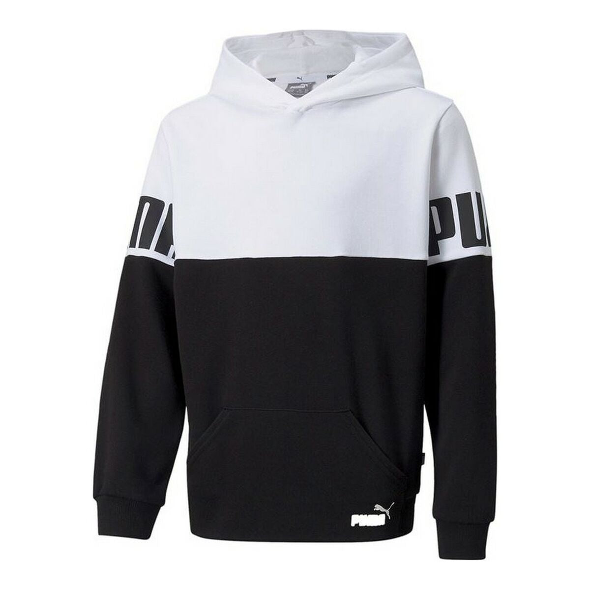 Children’s Hoodie Puma Colorblock White