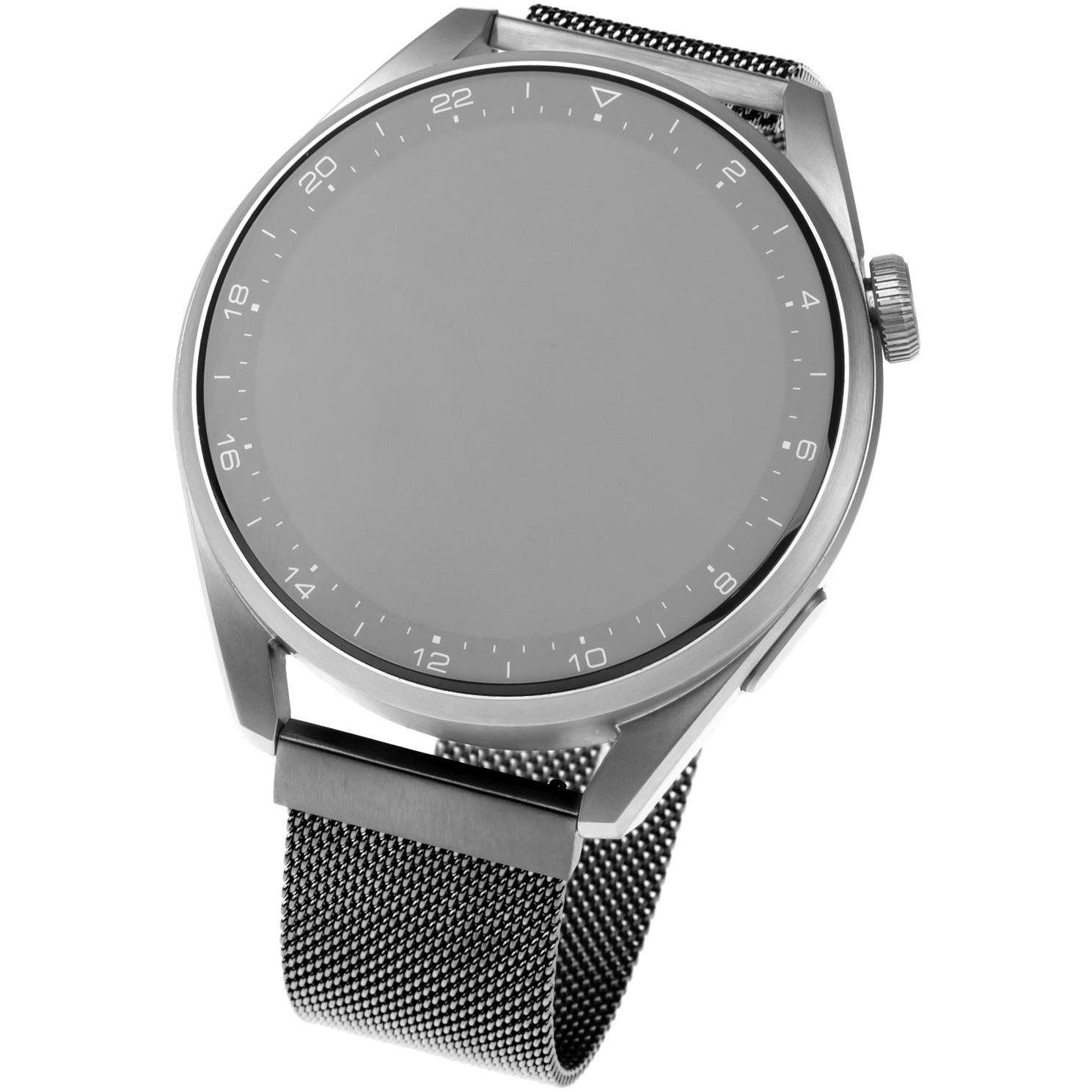Каишка за Smartwatch FIXED, с бързо освобождаване 18 мм, черна (FIXMEST-18MM-BK)