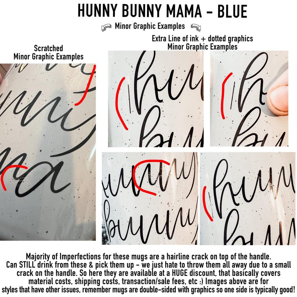 Imperfect Easter Mugs (Read Description)